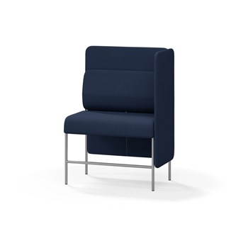 Adapt 90 medium ryg, sidepanel venstre sh 65 cm