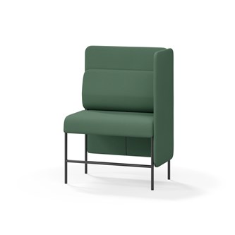 Adapt 90 medium ryg, sidepanel venstre sh 65 cm