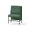Adapt 90 medium ryg, sidepanel venstre sh 65 cm