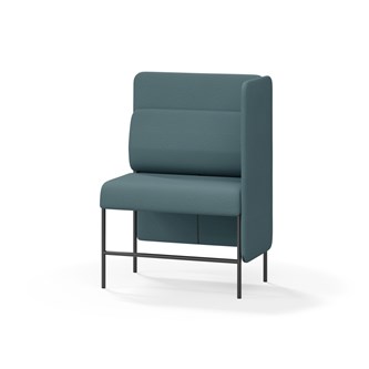 Adapt 90 medium ryg, sidepanel venstre sh 65 cm