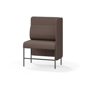 Adapt 90 medium ryg, sidepanel venstre sh 65 cm