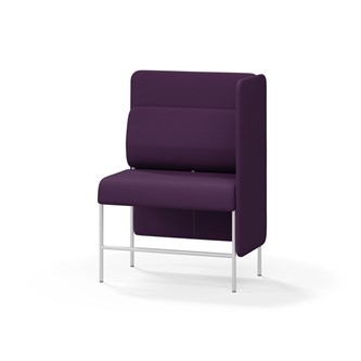 Adapt 90 medium ryg, sidepanel venstre sh 65 cm