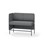 Adapt 120 lav ryg, sidepanel højre sh 65 cm