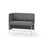 Adapt 120 lav ryg, sidepanel højre sh 65 cm