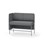 Adapt 120 lav ryg, sidepanel højre sh 65 cm