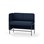 Adapt 120 lav ryg, sidepanel højre sh 65 cm