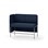 Adapt 120 lav ryg, sidepanel højre sh 65 cm