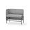 Adapt 120 lav ryg, sidepanel højre sh 65 cm