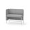 Adapt 120 lav ryg, sidepanel højre sh 65 cm