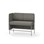 Adapt 120 lav ryg, sidepanel højre sh 65 cm