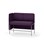 Adapt 120 lav ryg, sidepanel højre sh 65 cm