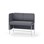 Adapt 120 lav ryg, sidepanel højre sh 65 cm