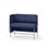 Adapt 120 lav ryg, sidepanel højre sh 65 cm