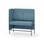 Adapt 120 medium ryg, sidepanel højre sh 65 cm