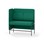 Adapt 120 medium ryg, sidepanel højre sh 65 cm