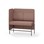 Adapt 120 medium ryg, sidepanel højre sh 65 cm