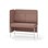 Adapt 120 medium ryg, sidepanel højre sh 65 cm