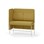 Adapt 120 medium ryg, sidepanel højre sh 65 cm