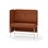 Adapt 120 medium ryg, sidepanel højre sh 65 cm