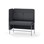 Adapt 120 medium ryg, sidepanel højre sh 65 cm