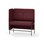 Adapt 120 medium ryg, sidepanel højre sh 65 cm