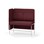 Adapt 120 medium ryg, sidepanel højre sh 65 cm