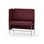 Adapt 120 medium ryg, sidepanel højre sh 65 cm
