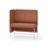Adapt 120 medium ryg, sidepanel højre sh 65 cm