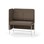 Adapt 120 medium ryg, sidepanel højre sh 65 cm