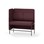 Adapt 120 medium ryg, sidepanel højre sh 65 cm