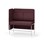 Adapt 120 medium ryg, sidepanel højre sh 65 cm
