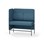 Adapt 120 medium ryg, sidepanel højre sh 65 cm