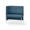 Adapt 120 medium ryg, sidepanel højre sh 65 cm