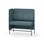 Adapt 120 medium ryg, sidepanel højre sh 65 cm