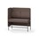 Adapt 120 medium ryg, sidepanel højre sh 65 cm