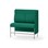 Adapt 120 medium ryg, sidepanel venstre sh 65 cm