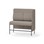 Adapt 120 medium ryg, sidepanel venstre sh 65 cm