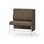 Adapt 120 medium ryg, sidepanel venstre sh 65 cm