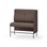 Adapt 120 medium ryg, sidepanel venstre sh 65 cm