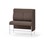 Adapt 120 medium ryg, sidepanel venstre sh 65 cm
