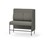 Adapt 120 medium ryg, sidepanel venstre sh 65 cm