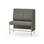 Adapt 120 medium ryg, sidepanel venstre sh 65 cm
