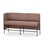Adapt 180 lav ryg, sidepanel højre sh 65 cm