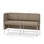 Adapt 180 lav ryg, sidepanel højre sh 65 cm