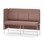 Adapt 180 medium ryg, sidepanel højre sh 65 cm