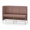 Adapt 180 medium ryg, sidepanel højre sh 65 cm