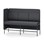 Adapt 180 medium ryg, sidepanel højre sh 65 cm