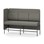 Adapt 180 medium ryg, sidepanel højre sh 65 cm