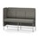 Adapt 180 medium ryg, sidepanel højre sh 65 cm