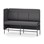 Adapt 180 medium ryg, sidepanel højre sh 65 cm